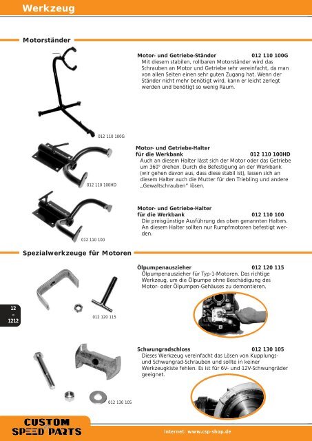 Werkzeug - CSP-Products