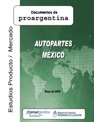Estudios Producto / Mercado Autopartes / MÃ©xico - ProArgentina ...