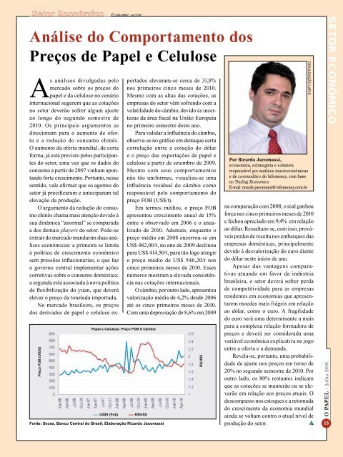 mercado de crÃ©ditos de carbono - Revista O Papel