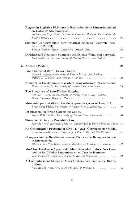 Libro de Resúmenes /Proceedings - Sistema Universitario Ana G ...