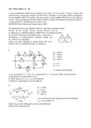 FIZIKA LABOR I. ZH