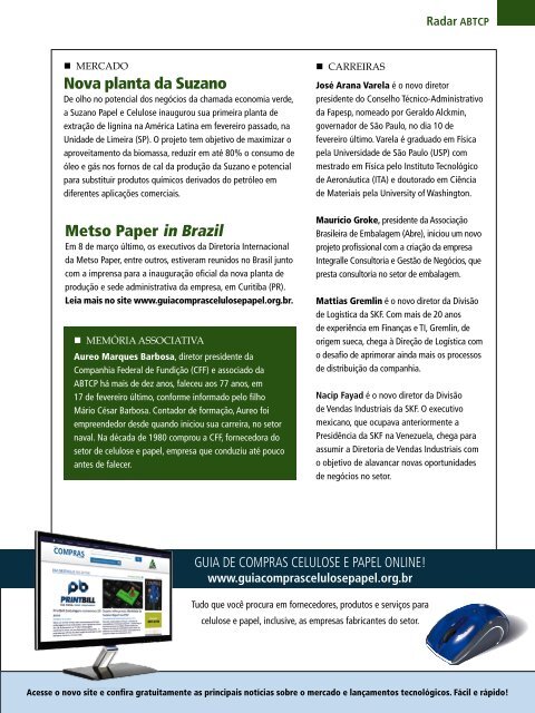 BIOECONOMIA - Revista O Papel