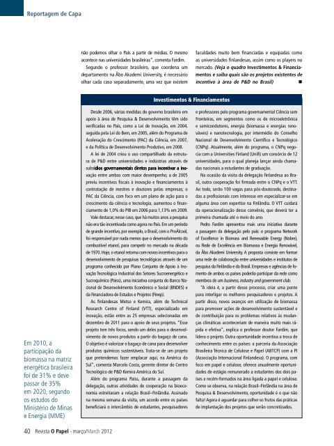 BIOECONOMIA - Revista O Papel