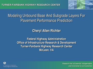 Modeling Unbound Base And Subgrade Layers For Pavement ...