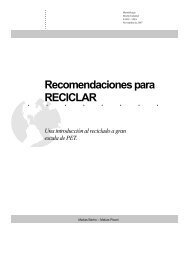 Recomendaciones para RECICLAR - CatedraGalan.com.ar