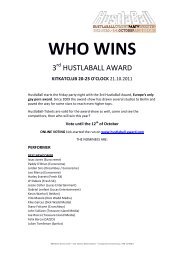 WHO WINS - HustlaBall Berlin