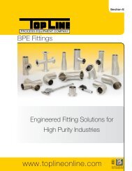 BPE Stainless steel fittings - Allegheny Bradford Corporation, Top ...