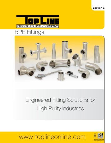 BPE Stainless steel fittings - Allegheny Bradford Corporation, Top ...