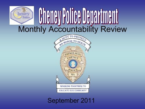 Cheney Police Department - City of Cheney