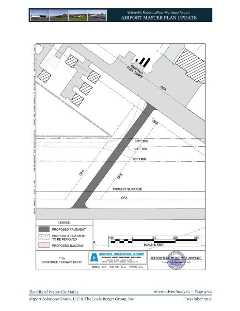 Airport Master Plan 2012 - City of Waterville