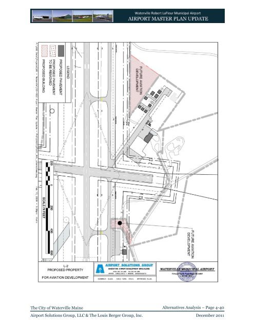 Airport Master Plan 2012 - City of Waterville