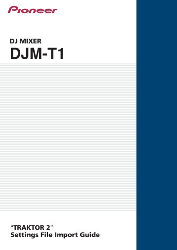 DJM-T1 - Pioneer Europe