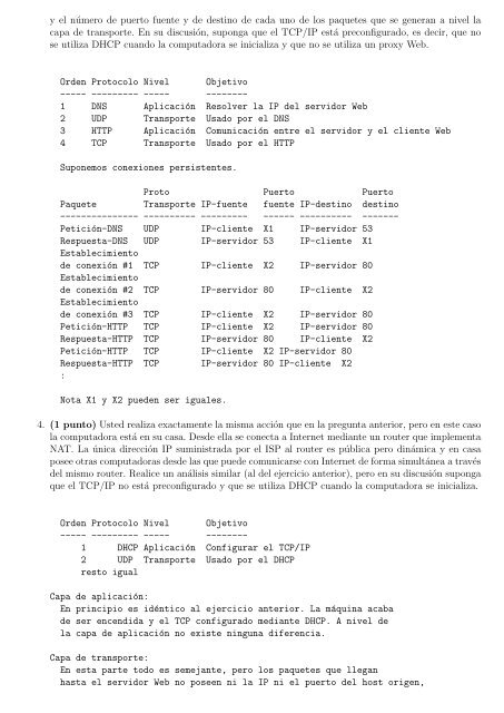 Redes de Computadoras Examen de teorÂ´Ä±a