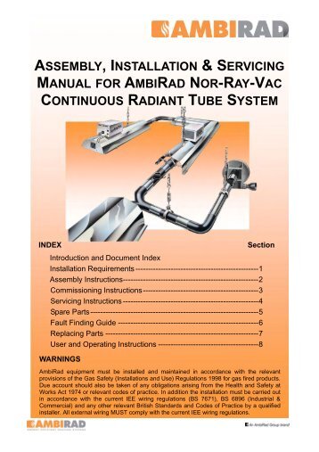 2. Assembly Instructions. - Ambirad