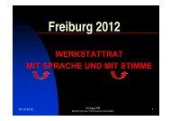 Freiburg 2012 - WerkstÃƒÂ¤tten:Tag 2012