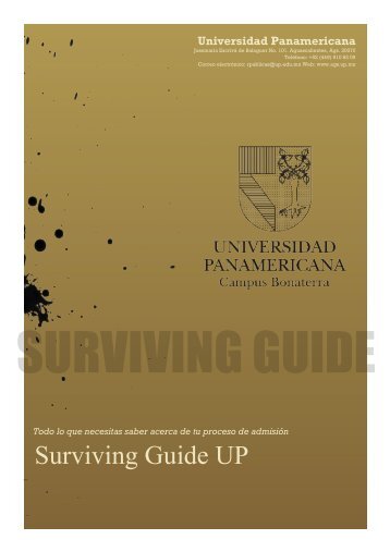 Surviving Guide UP - Universidad Panamericana
