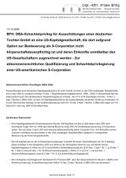 BFH: DBA-Schachtelprivileg fÃ¼r Ausschü ... - Frank-ehlig.de