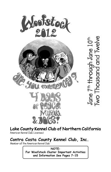 Lake County Kennel Club of Northern California - the Vizsla Club of ...