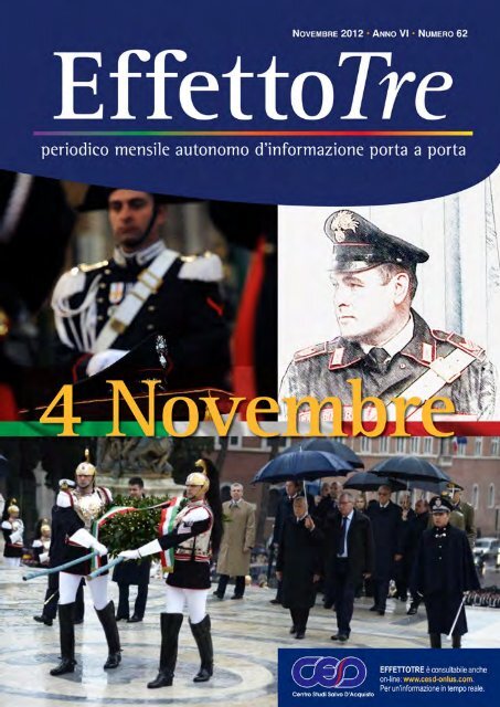 Effettotre nÂ° 62 Novembre 2012 - Cesd-onlus.com