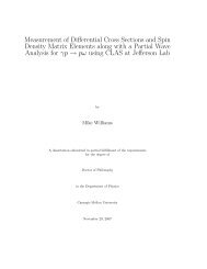 Measurement of Differential Cross Sections and Spin Density Matrix ...