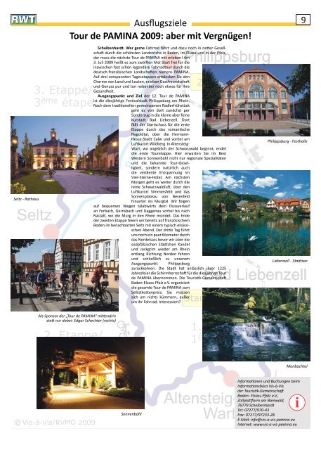 Juni 2009 - RWT - Magazin für die Südwestpfalz