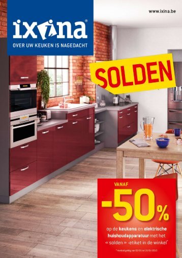 Ixina solden folder 3 t/m 31 januari 2015