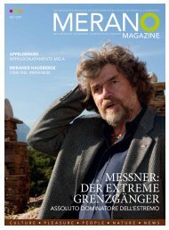 Meran-o Magazine Sommer 2011 - Meraner Land