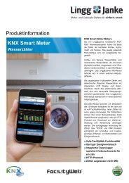 KNX Smart Meter Produktinformation - Lingg & Janke