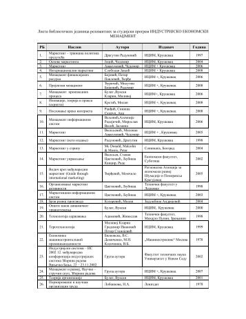 t.10.3 - iem.pdf - Факултет за пословно индустријски менаџмент