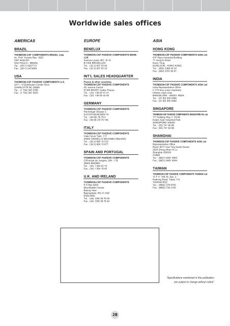 AVX/TPC Multilayer Ceramic Capacitors Catalog - RYSTON ...