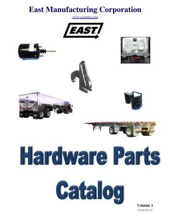 HARDWARE CATALOG - East Manufacturing