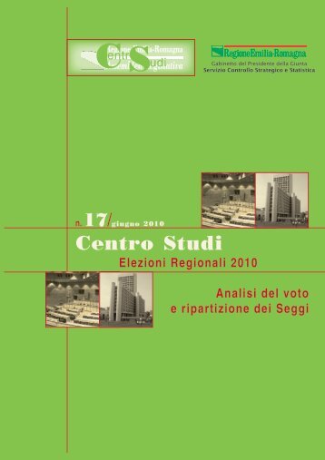 Elezioni Regionali 2010. Analisi del voto e ripartizione ... - Statistica