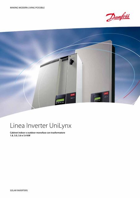 Linea Inverter UniLynx - Danfoss