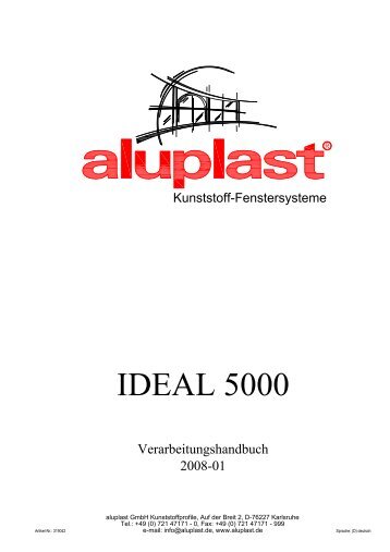 IDEAL 5000 - BBE-Fenstertechnik GmbH