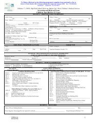 Initial Screening and Referral Form - District 2 Public Health