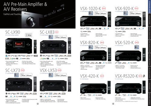 Home A/V Catalog 2010 - 2011 (Autumn edition - Pioneer