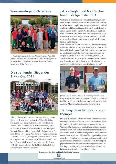 Wannsee Brief Mai 2011 - Der Golf- und Land-Club Berlin-Wannsee ...
