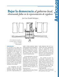 Bajar la democracia al gobierno local,