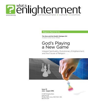 God's Playing a New Game - MCS-International.Org