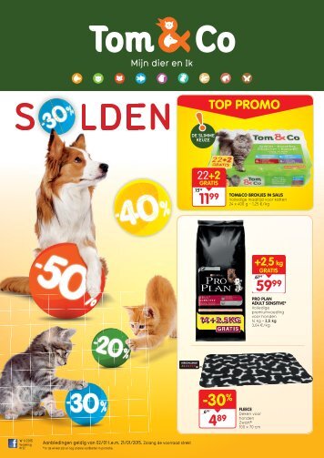 Tom en co folder en promoties 3 t/m 21 januari 2015