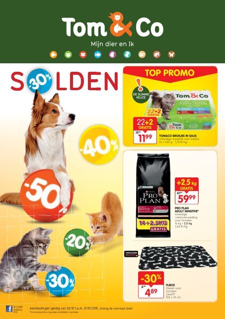 Tom en co folder en promoties 3 t/m 21 januari 2015