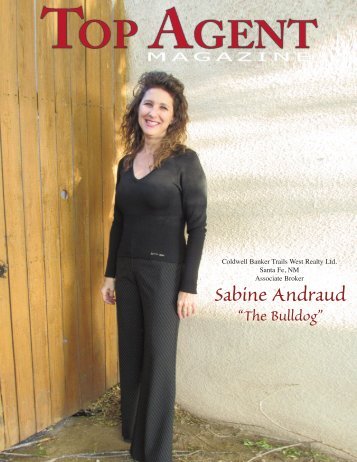 Sabine Andraud "The Bulldog" - Top Agent Magazine