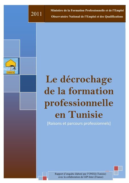 Le dÃ©crochage de la formation professionnelle en Tunisie