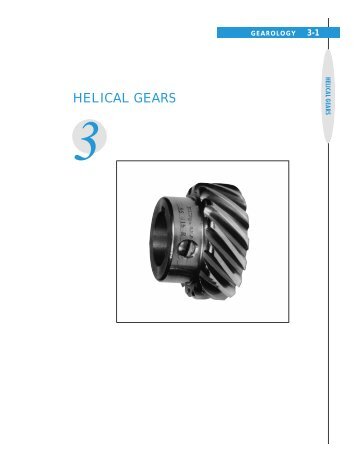 Helical gears