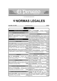 Cuadernillo de Normas Legales - Ministerio de EconomÃ­a y Finanzas