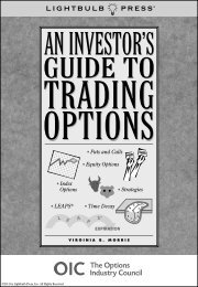 An Investor's Guide To Trading Options Kindle Version - The Options ...