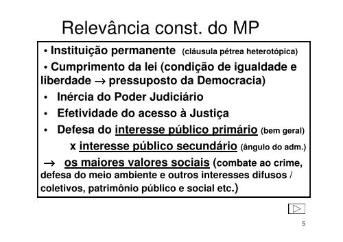 Ministério Público e Democracia - Mazzilli