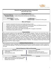Research and Teaching Assistant in Economics - Vietnamese ...