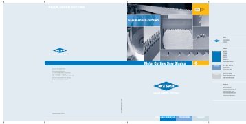 Metal Cutting Saw Blades