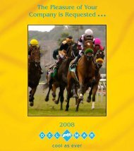 The Pleasure of Your Company is Requested 2008 - Del Mar ...